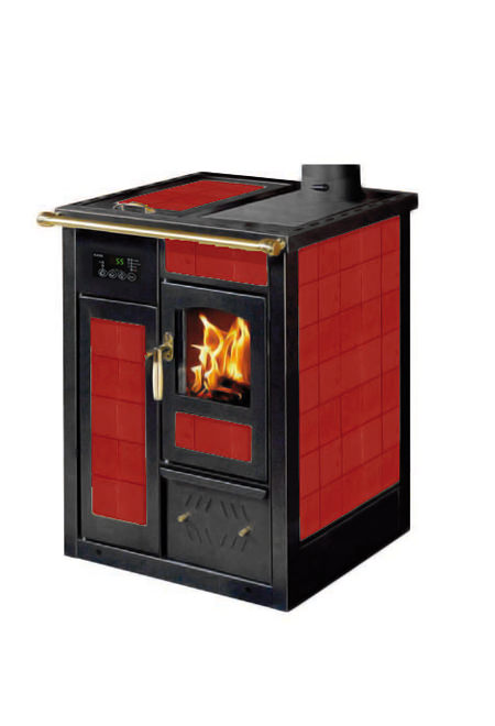 Termocucina a legna Storica TS-TSP 25 kw - klover - Stacchetti Corrado