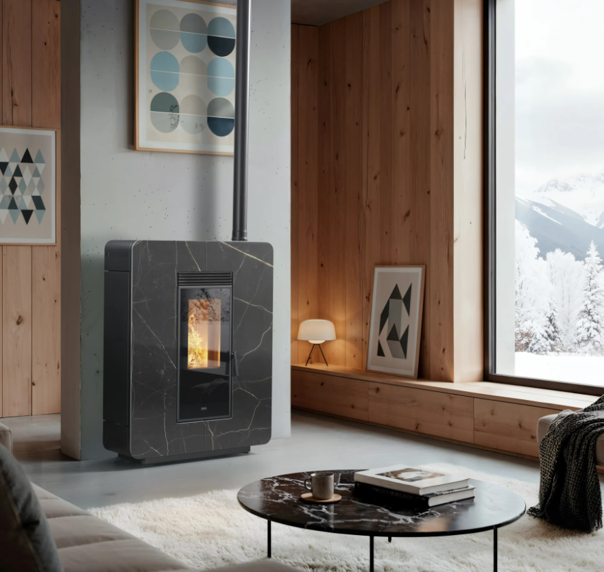 Stufa a pellet Klover Astra Air 100s Gres