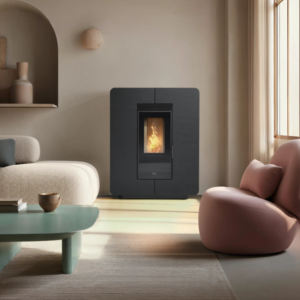 Stufa a pellet Klover Astra Air 100s Carbon