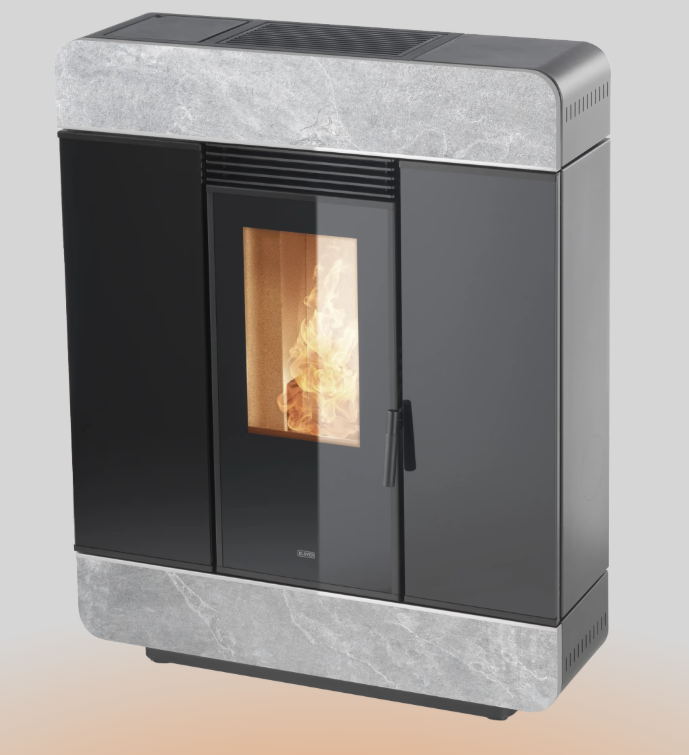 Stufa a pellet Klover Diva Slim Air 100s - immagine 2