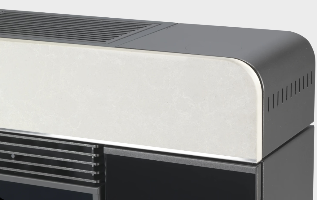Stufa a pellet Klover Diva Slim Air 100s - immagine 4