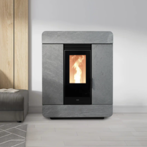 Stufa a pellet Klover Diva Slim Air 100s Stone