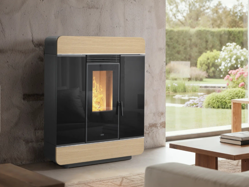 Stufa a pellet Klover Slim Air 100s Wood