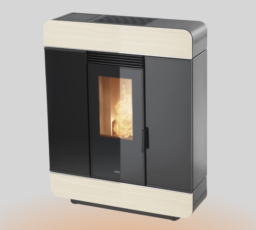 Stufa a pellet Klover Slim Air 100s Wood - immagine 2
