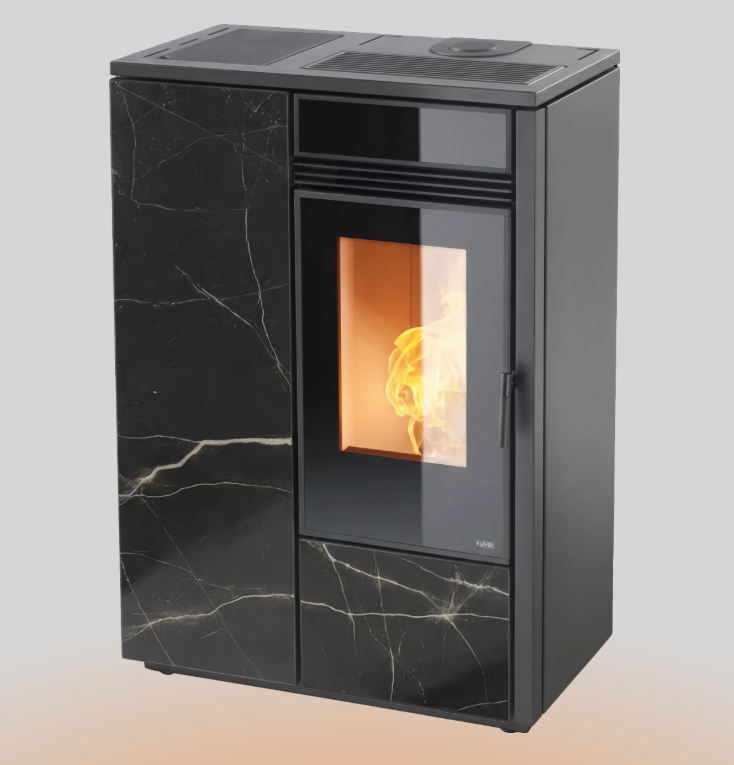 Stufa a pellet Klover Vertical 10s Stone - immagine 2