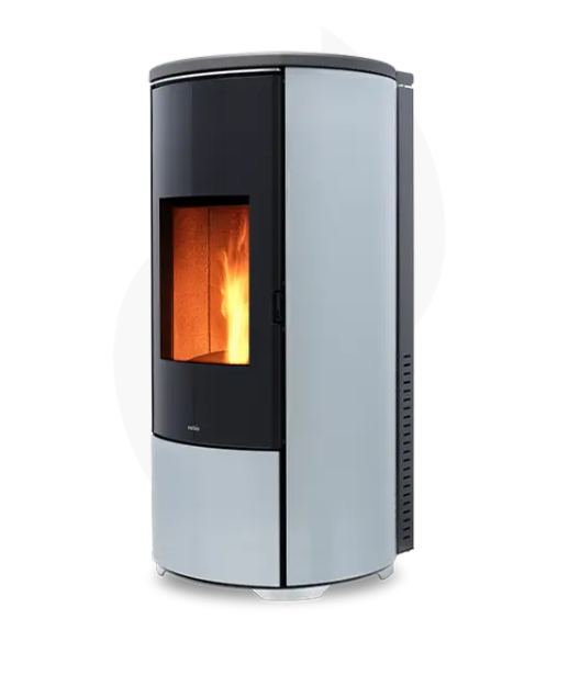 Stufa a pellet Nobis A8/A10 Round Glass Top - immagine 2