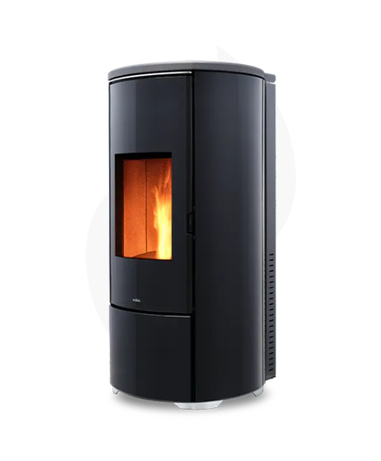 Stufa a pellet Nobis A8/A10 Round Glass Top - immagine 3