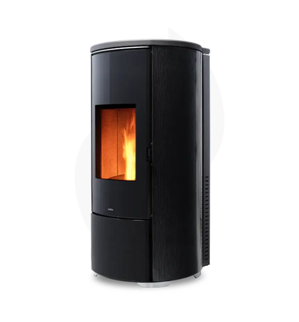 Stufa a pellet Nobis A8/A10 Round Glass Top - immagine 4