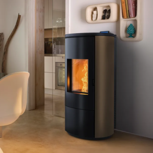 Stufa a pellet Nobis A8/A10 Round Steel